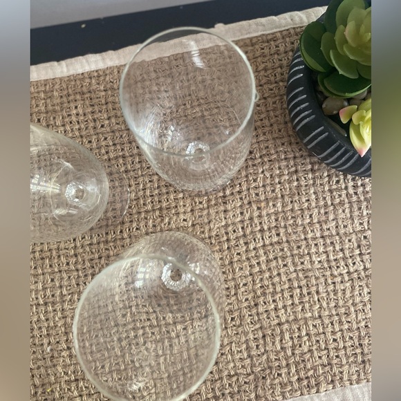 3 SET VINTAGE GERMAN TALL FORTE SHORT STEM CRYSTAL GLASSES - Picture 8 of 11